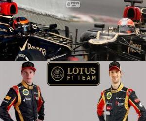 yapboz Lotus F1 Team 2013